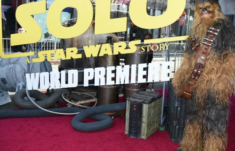 Hollywood glitters as 'Star Wars' stages 'Solo' premiere