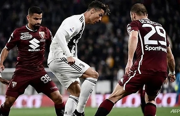 Ronaldo breaks Torino hearts in 1-1 derby draw
