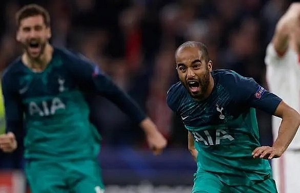 Lucas hat-trick takes Tottenham to Champions League final