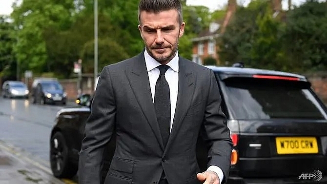 beckham handed driving ban for using phone at the wheel
