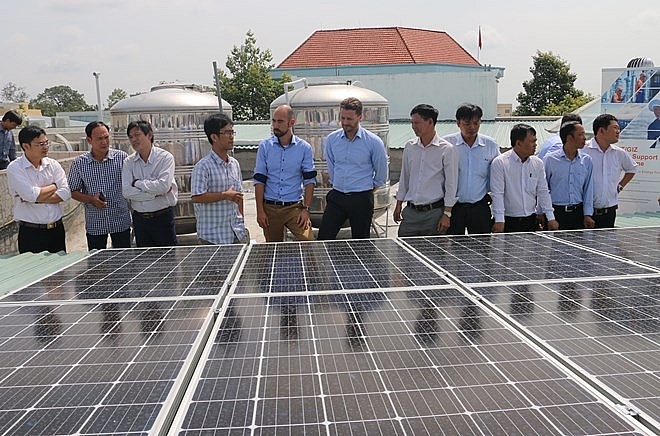 solar rooftop system inaugurated in an giang province