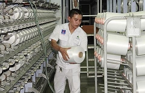 dinh vu polyester fibre plant opens two more lines