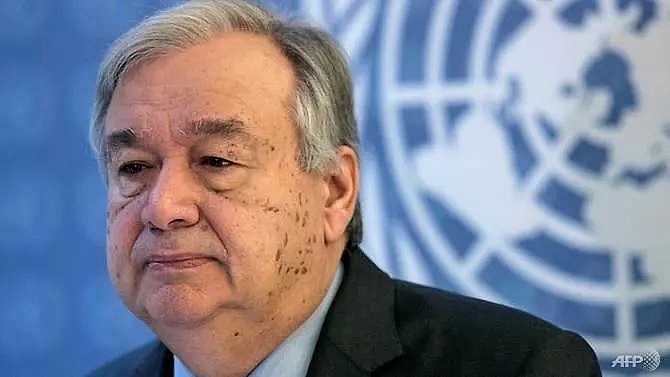 un chief says world not on track with climate change