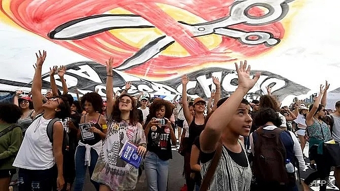 thousands protest in brazil over education cuts