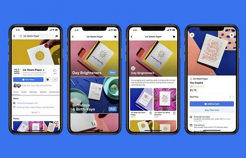 facebook launches shops to showcase online stores
