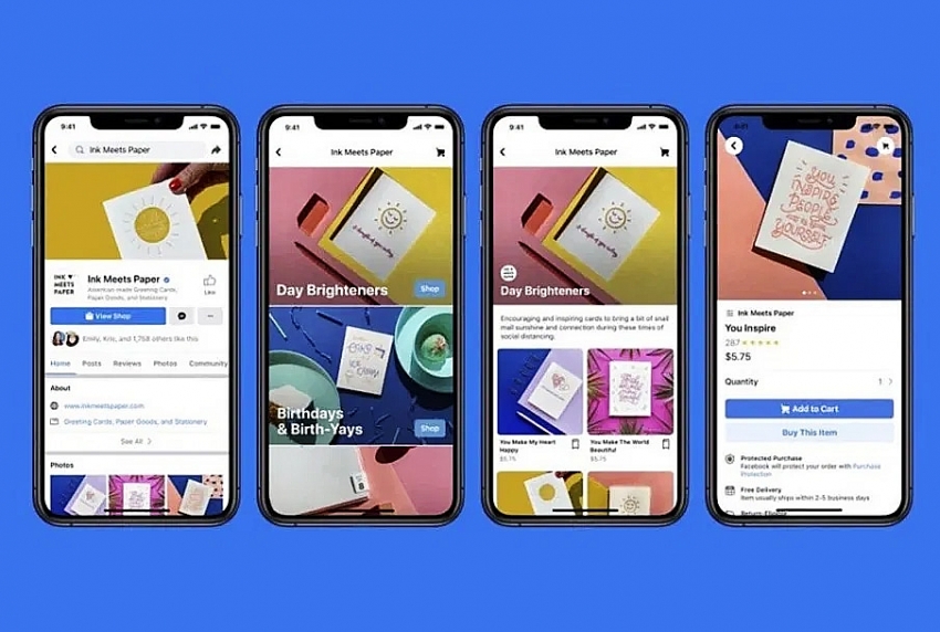 facebook launches shops to showcase online stores