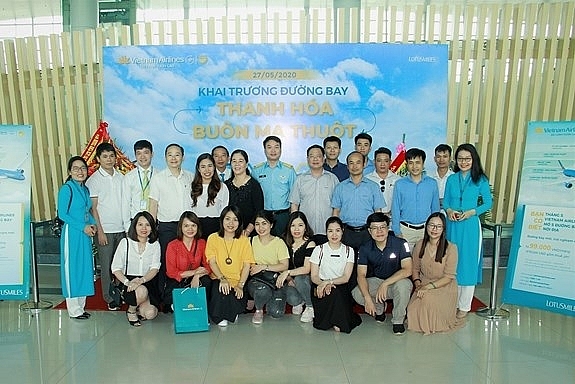 vietnam airlines launches thanh hoa buon ma thuot flights