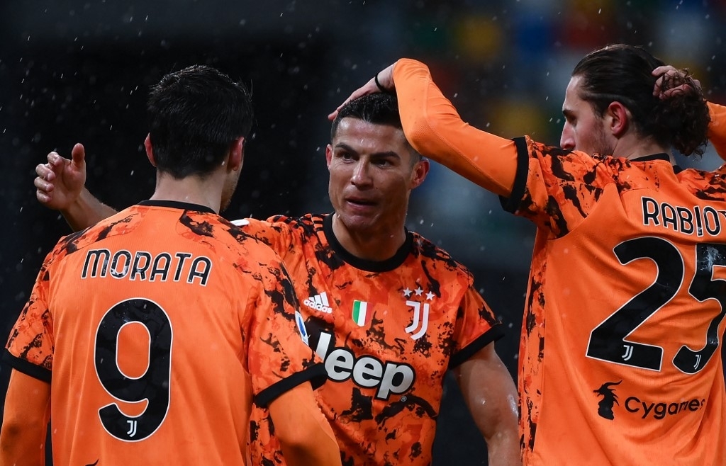 Ronaldo brace rescues dethroned Juve against Udinese
