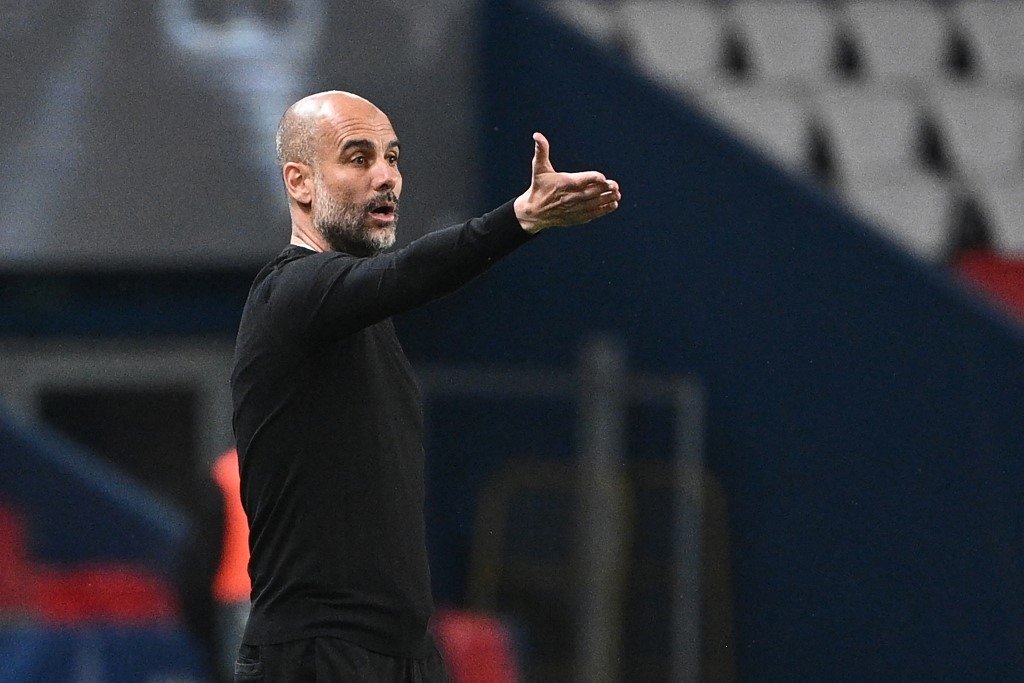 guardiola exorcises champions league demons to lead man city to first final