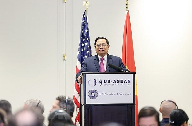 PM Pham Minh Chinh meets US business community