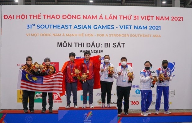 SEA Games 31: Vietnam bag first gold in pétanque