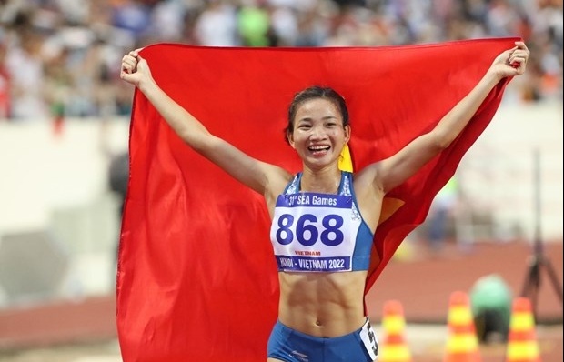 SEA Games 31: Vietnamese runner makes gold hat-trick