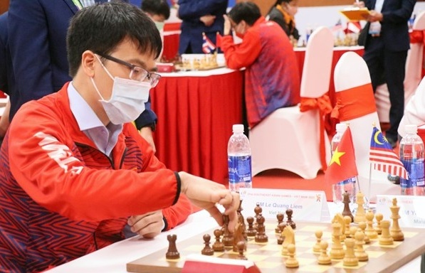 SEA Games 31: Three Vietnamese players enter semi-finals of individual rapid chess