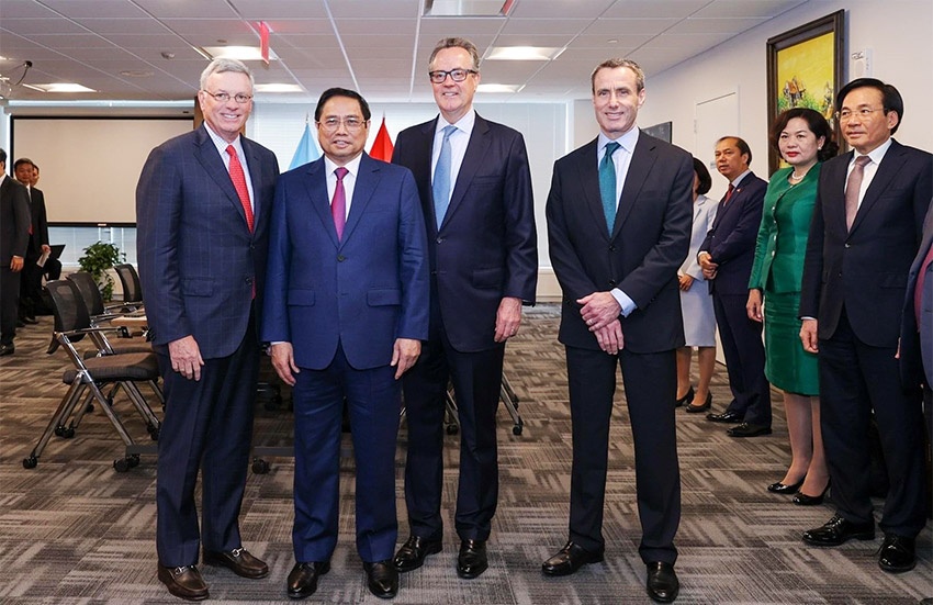 Prime Minister discusses possibility of cooperation with Citi Asia-Pacific CEO