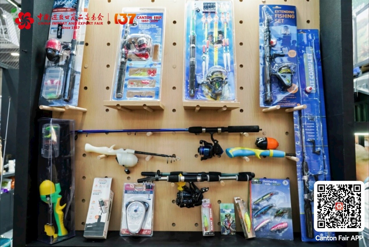 Canton Fair Hooks New Business with Expanded Fishing Supplies Section