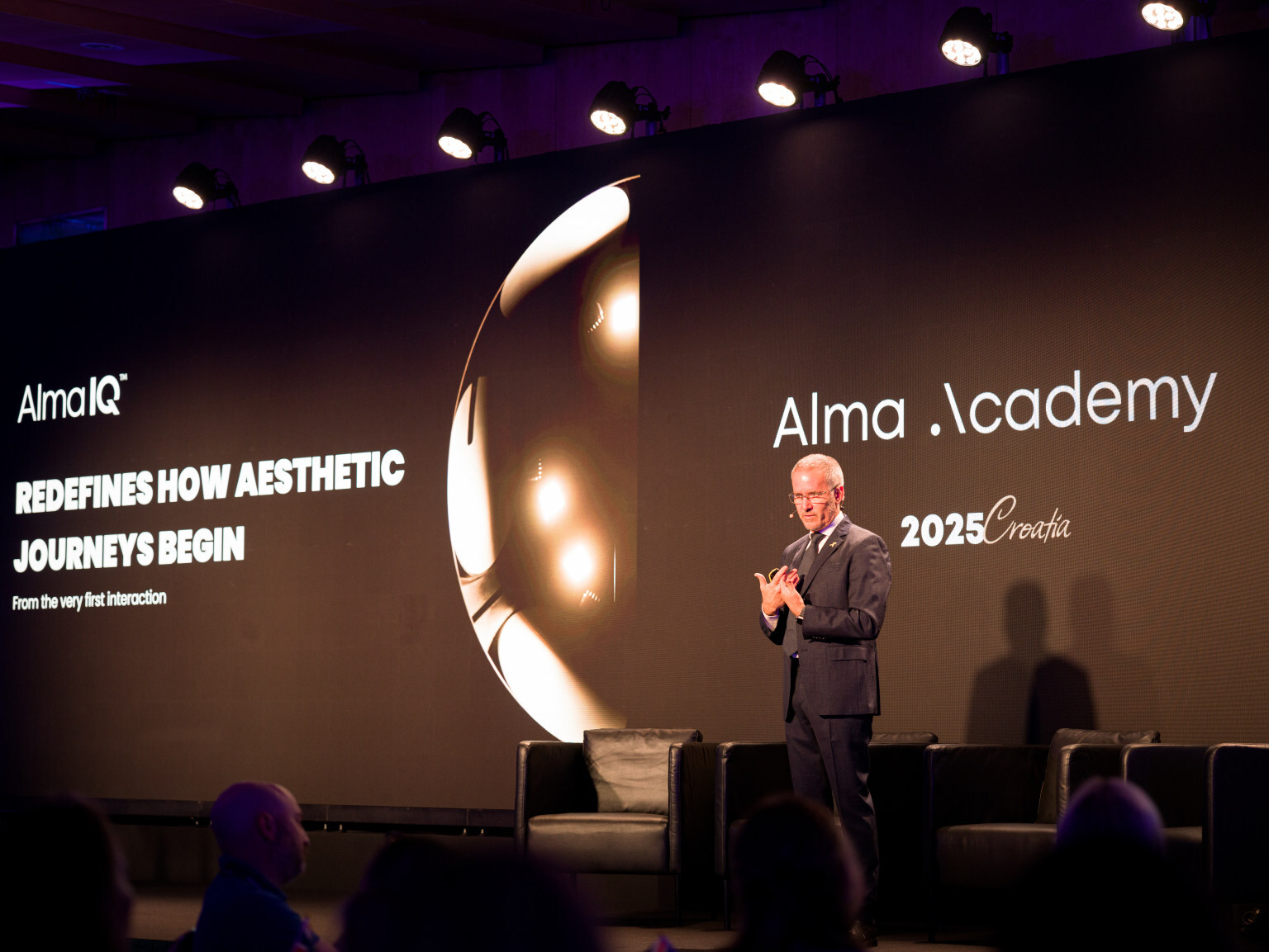 Alma CEO Lior Dayan introduces Alma IQ — a smart new imaging platform transforming skin consultations into visually engaging experiences