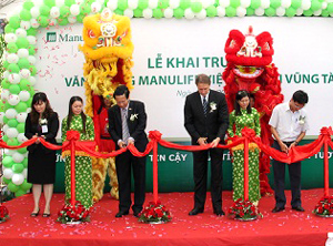 life insurer manulife opens vung tau sales office