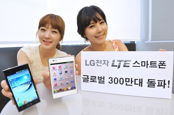 three million lte lg smartphones sold worldwide