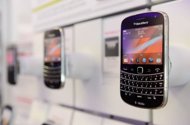 BlackBerry maker Research In Motion said it would cut 5,000 jobs worldwide and delay its new smartphone platform as losses for the Canadian firm deepened. (AFP Photo/Kevork Djansezian)