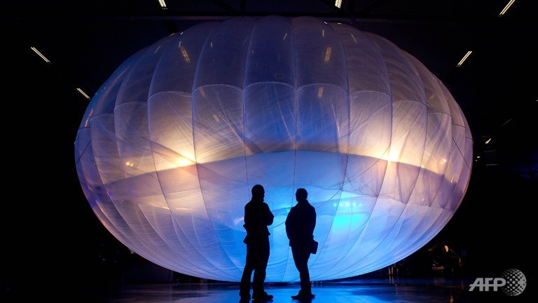 internet balloons to benefit small business google
