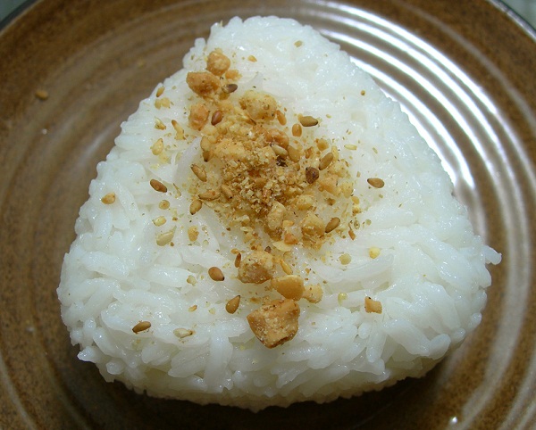 rice dishes, salt rice, com lam, com chay