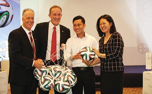 bayer provides intelligent world cup solutions