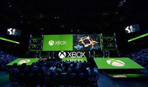 microsoft aims at gamers in opening e3 shot