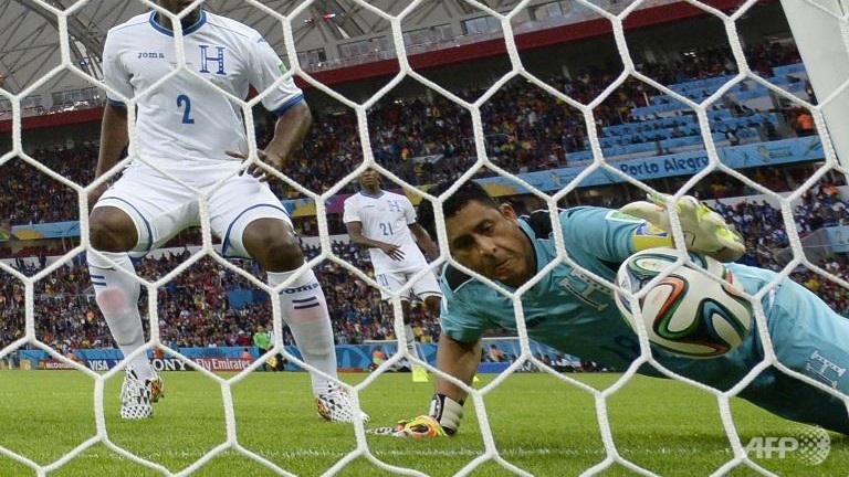 world cup france beat honduras as goal line technology makes history