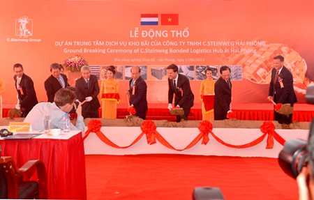 csteinweg builds bonded logistic hub in hai phong city