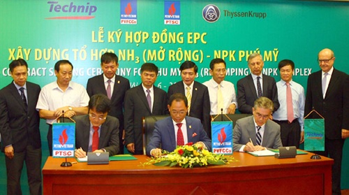 PVFCCo signed EPC contract to expand Phu My NH3