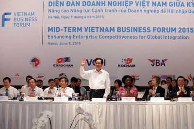 pm attends viet nam business forum