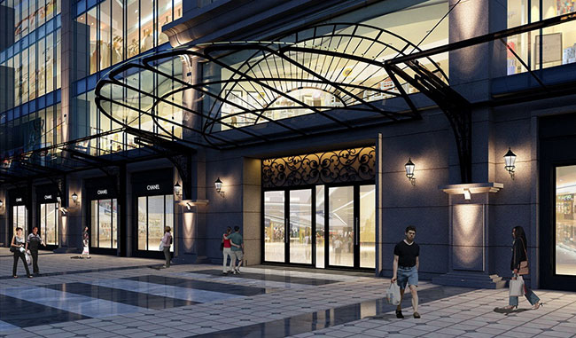 View of Luxury retail space still in demand