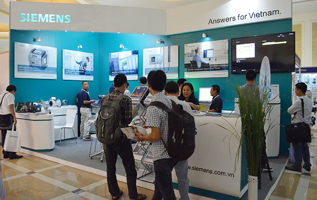 siemens showcases latest technologies at vietnam industrial fiesta 2015