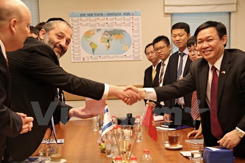 vn to bolster technology trade relations with israel