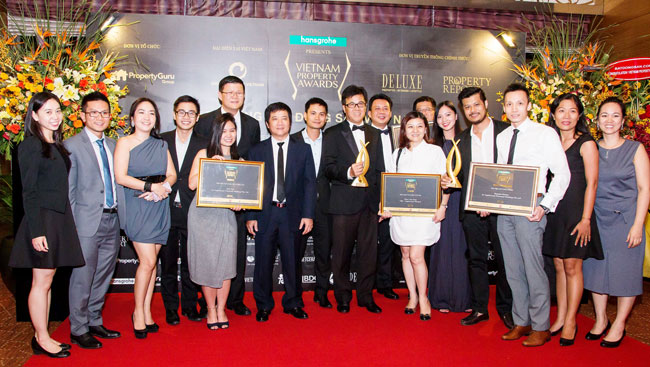 capitaland vietnam ceo developments honoured at vietnam property awards 2016