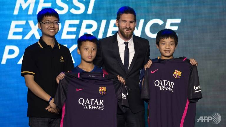 footballer messi to launch amusement park in china