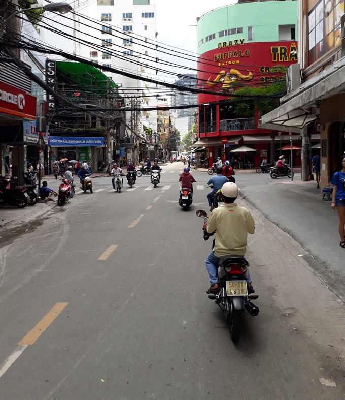 hcm city to open bui vien pedestrian street