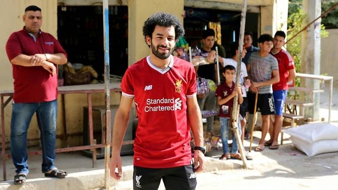salahs iraqi lookalike dreams of football glory