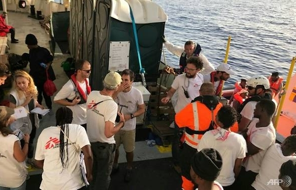 Italy, France tensions spiral over rejected migrant ship