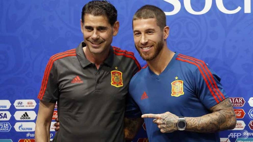 world cup spain united ahead of clash with ronaldos portugal