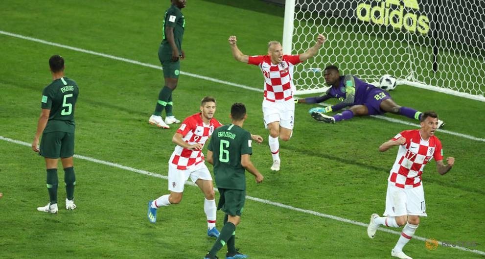 croatia need own goal and penalty to overcome nigeria