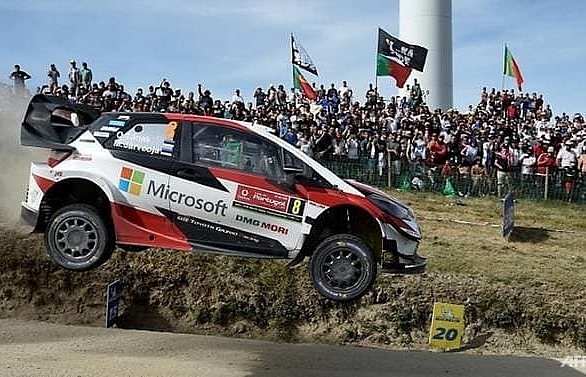 Dominant Tanak wins dusty Rally de Portugal