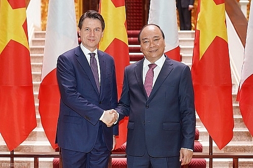 vietnamese italian pms agree to raise bilateral trade to us 6 bln by 2020