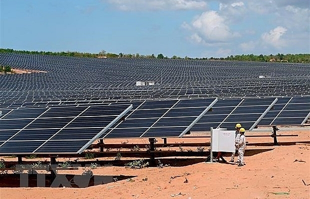 Solar power plant becomes operational in Ninh Thuan