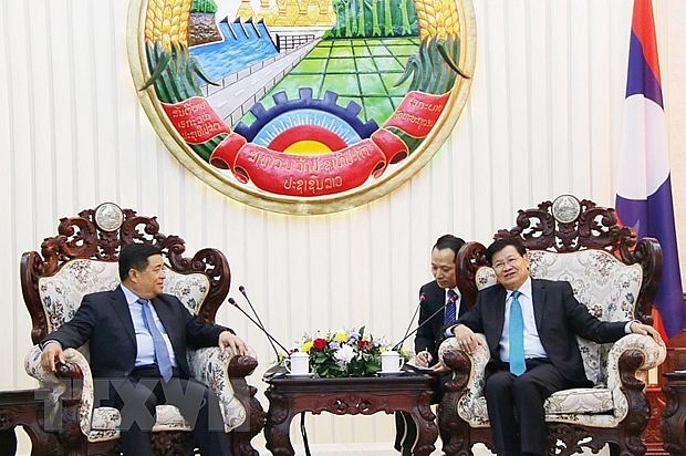 vietnamese lao investment ministries enhance co operation