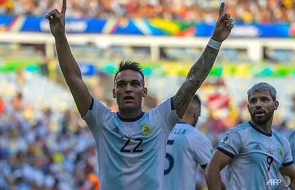 Martinez, Lo Celso goals earn Argentina Copa semi against Brazil