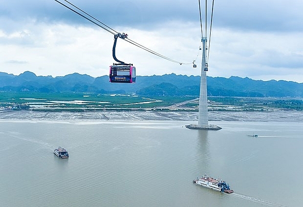 cable line with worlds highest track rope to be inaugurated in hai phong