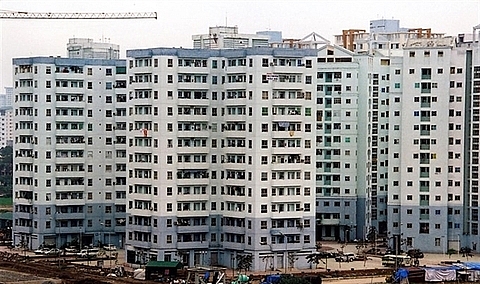 hanoi prohibits using the first floor of resettlement houses for business