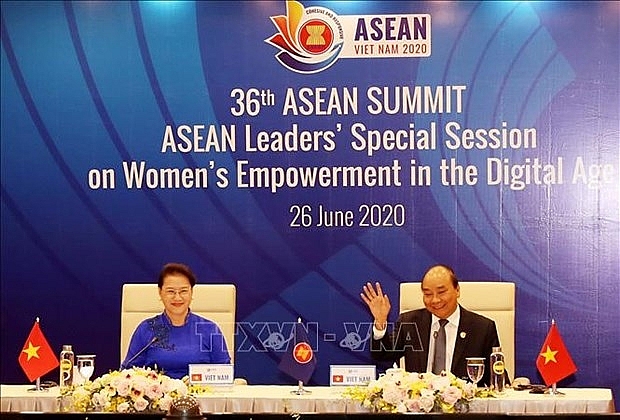 asean leaders debate womens empowerment in digital age