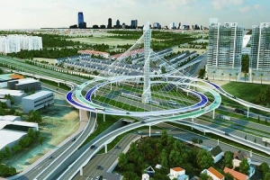 Belt roads around big cities to drive economic development